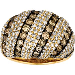 DIAMOND & MOCHA DIAMOND RING