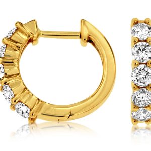 DIAMOND HOOPS 15MM
