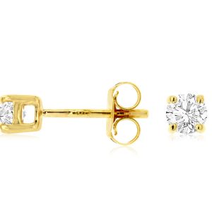 DIAMOND STUD EARRING