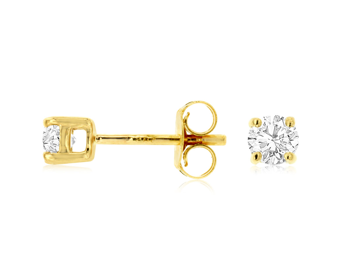 DIAMOND STUD EARRING