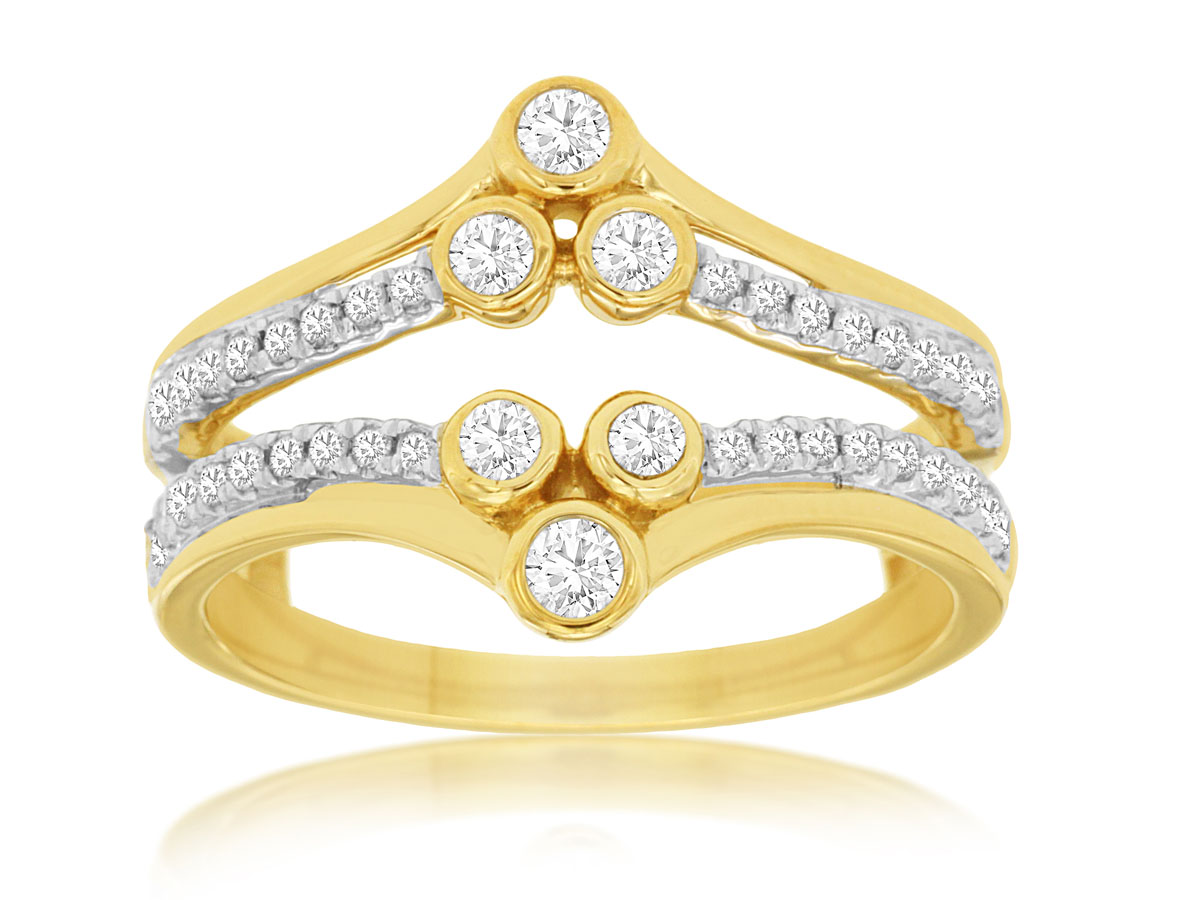 DIAMOND INSERT RING