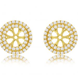 DIAMOND EARRING JACKETS 7MM