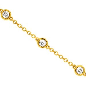 DIAMOND 5 STATION BRACELET
