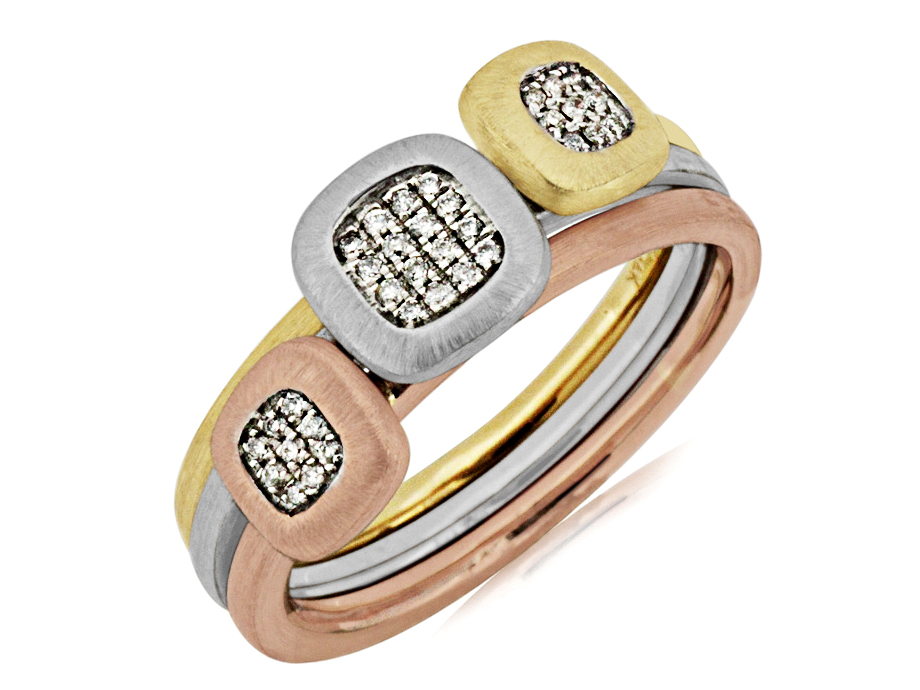DIAMOND STACKABLE RING SET