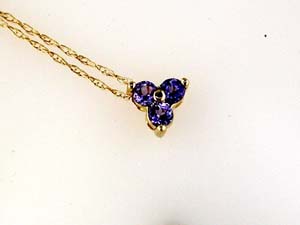 TANZANITE NECKLACE