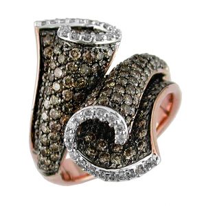 DIAMOND & MOCHA DIAMOND RING