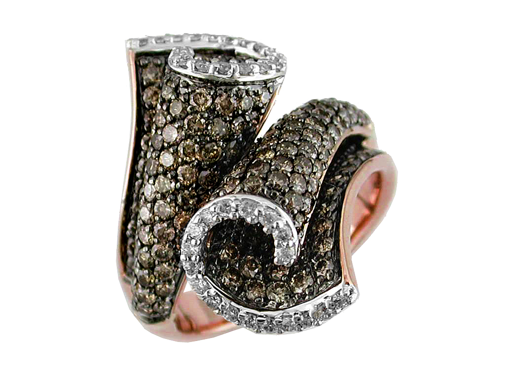 DIAMOND & MOCHA DIAMOND RING