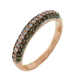 DIAMOND & MOCHA DIAMOND RING