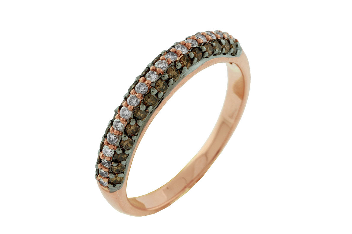 DIAMOND & MOCHA DIAMOND RING