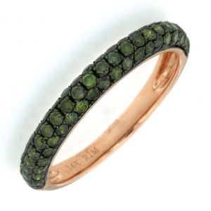 GREEN DIAMOND RINGS