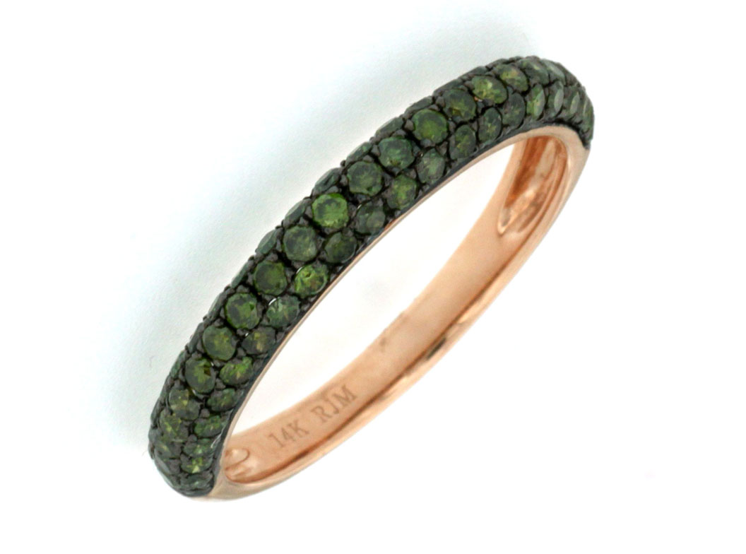 GREEN DIAMOND RINGS