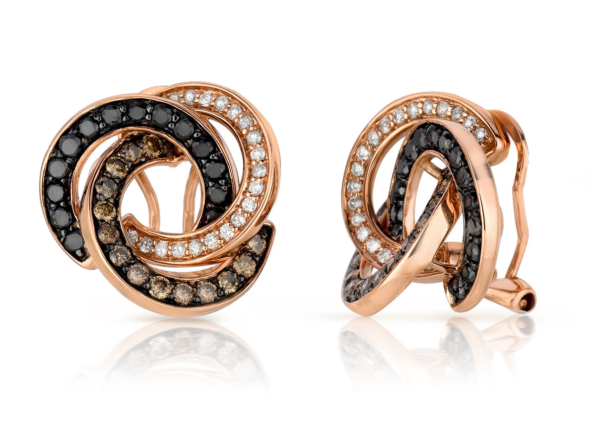 MULTI COLOR DIAMOND EARRING