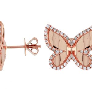 DIAMOND BUTTERFLY EARRING