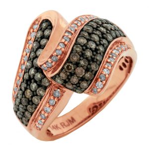 DIAMOND & MOCHA DIAMOND RING