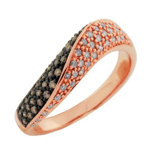 DIAMOND & MOCHA DIAMOND RING