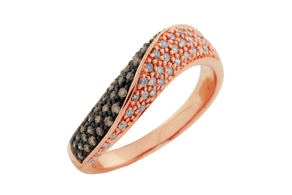 DIAMOND & MOCHA DIAMOND RING
