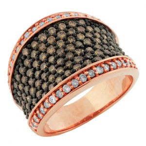 DIAMOND & MOCHA DIAMOND RING