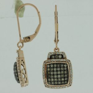 DIAMOND &MOCHA DIAMOND EARRING