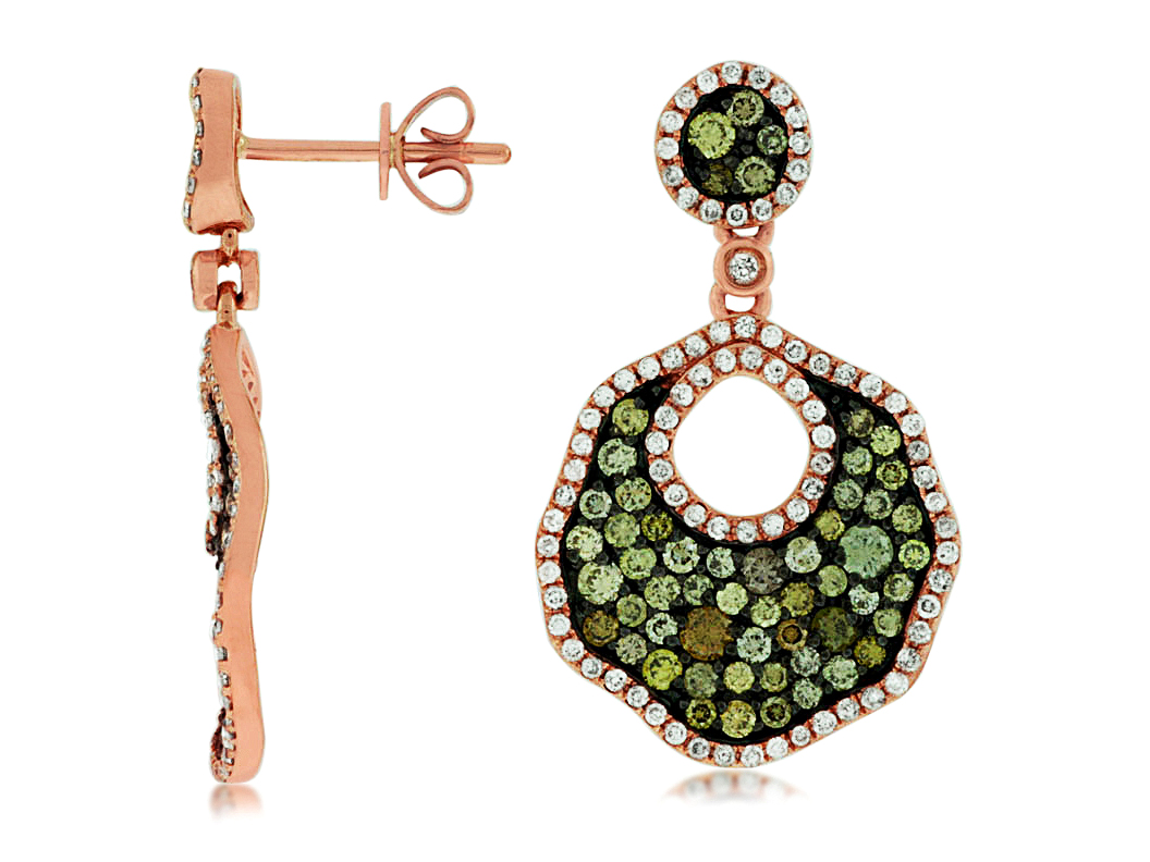 FANCY DIAMOND EARRING