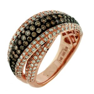 DIAMOND & MOCHA DIAMOND RING