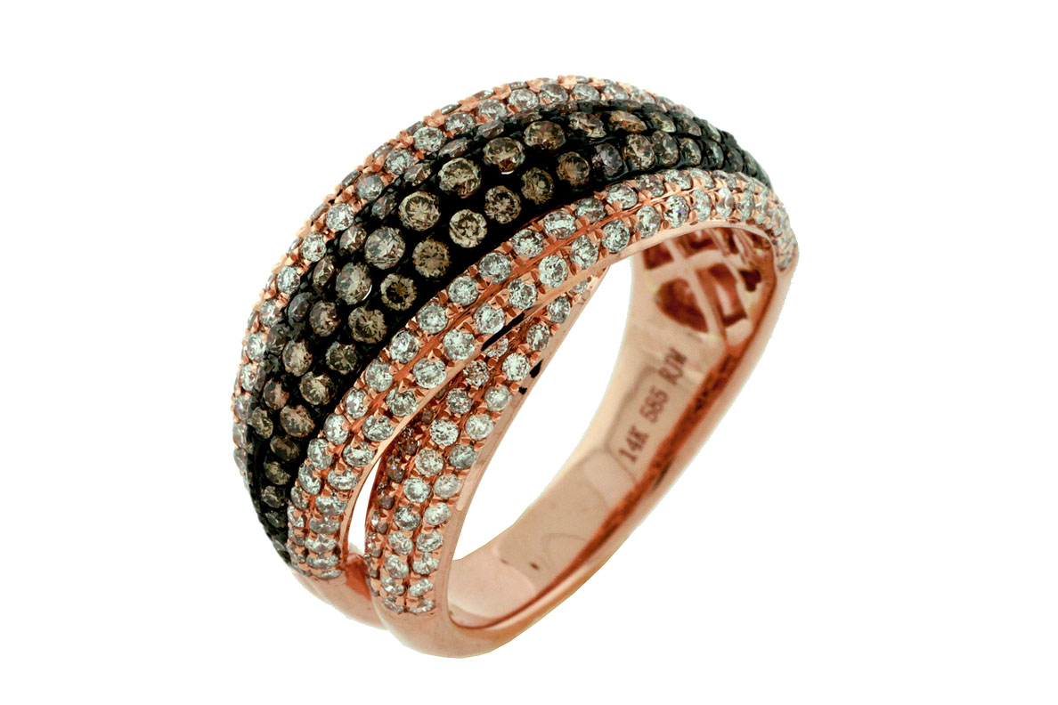 DIAMOND & MOCHA DIAMOND RING