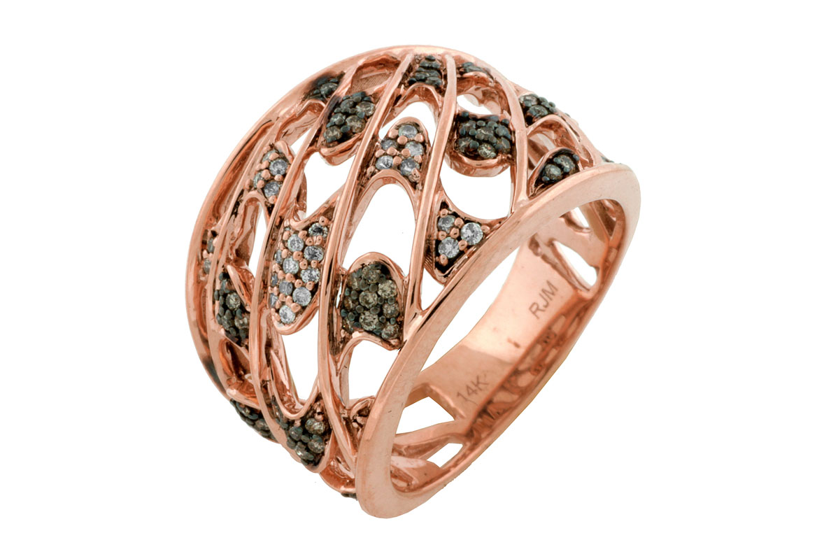 DIAMOND & MOCHA DIAMOND RING