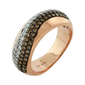 MOCHA DIA & DIA WEDDING RING