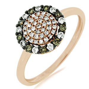 DIAMOND & MOCHA DIAMOND RING