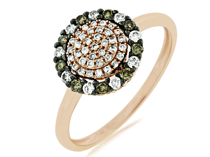DIAMOND & MOCHA DIAMOND RING