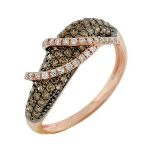 DIAMOND & MOCHA DIAMOND RING