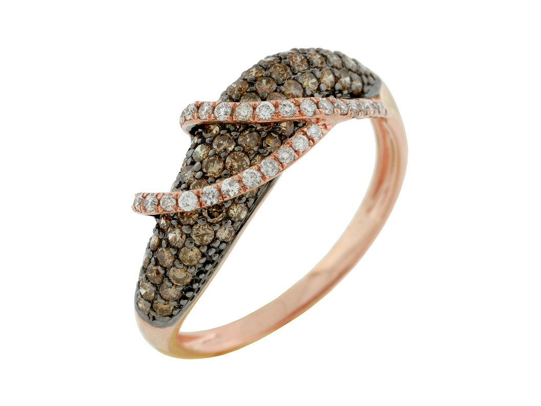 DIAMOND & MOCHA DIAMOND RING
