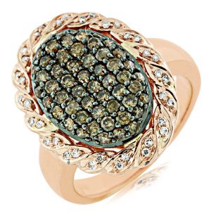 DIAMOND & MOCHA DIAMOND RING