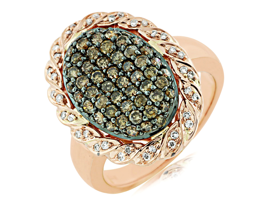 DIAMOND & MOCHA DIAMOND RING