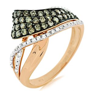DIAMOND & MOCHA DIAMOND RING