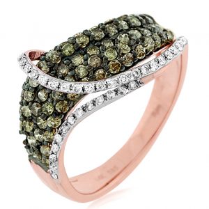 DIAMOND & MOCHA DIAMOND RING