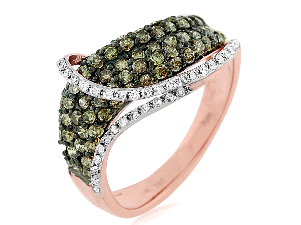 DIAMOND & MOCHA DIAMOND RING