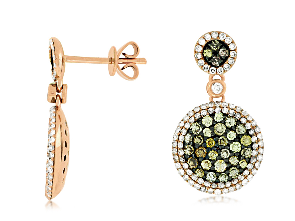 FANCY DIAMOND EARRING
