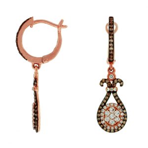 DIAMOND &MOCHA DIAMOND EARRING