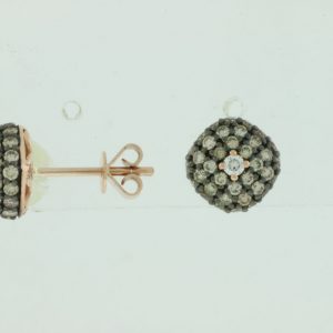DIAMOND &MOCHA DIAMOND EARRING