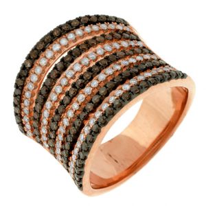 DIAMOND & MOCHA DIAMOND RING