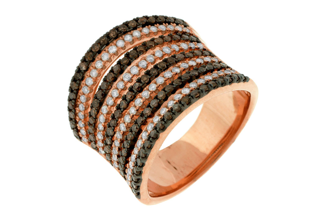 DIAMOND & MOCHA DIAMOND RING