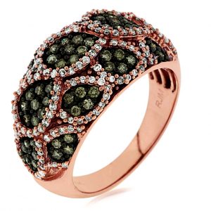 DIAMOND & MOCHA DIAMOND RING