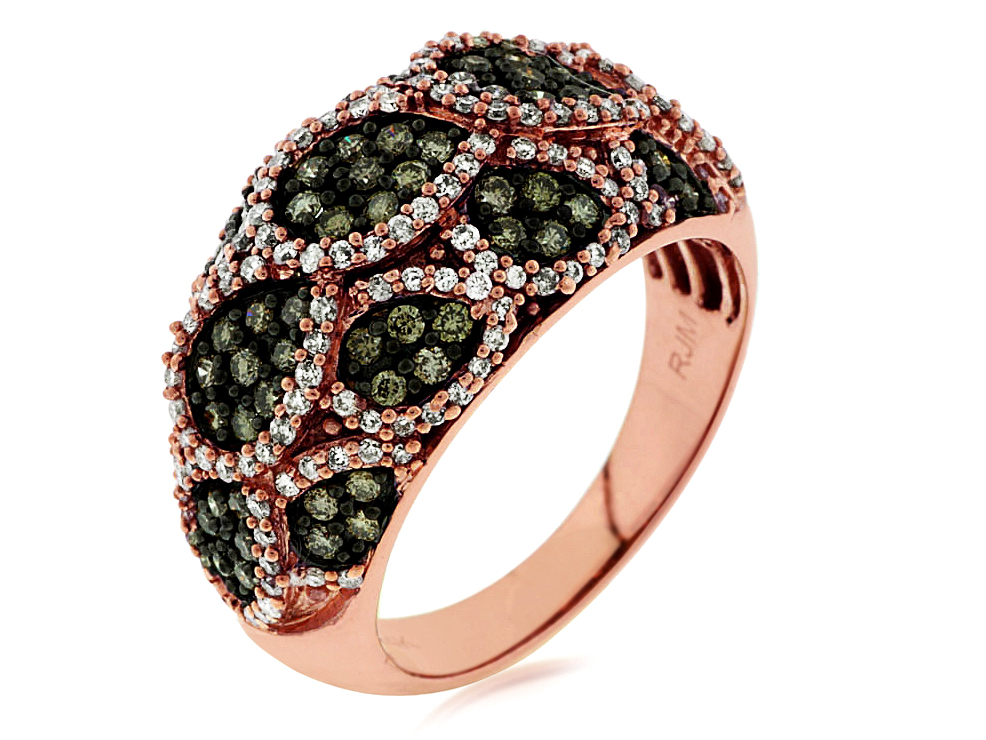 DIAMOND & MOCHA DIAMOND RING