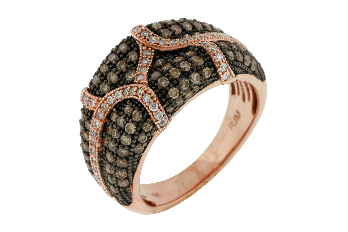 DIAMOND & MOCHA DIAMOND RING