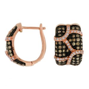 DIAMOND &MOCHA DIAMOND EARRING