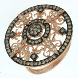 DIAMOND & MOCHA DIAMOND RING