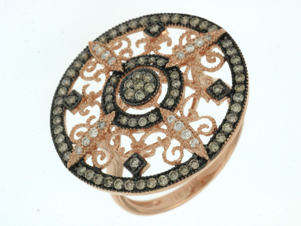 DIAMOND & MOCHA DIAMOND RING