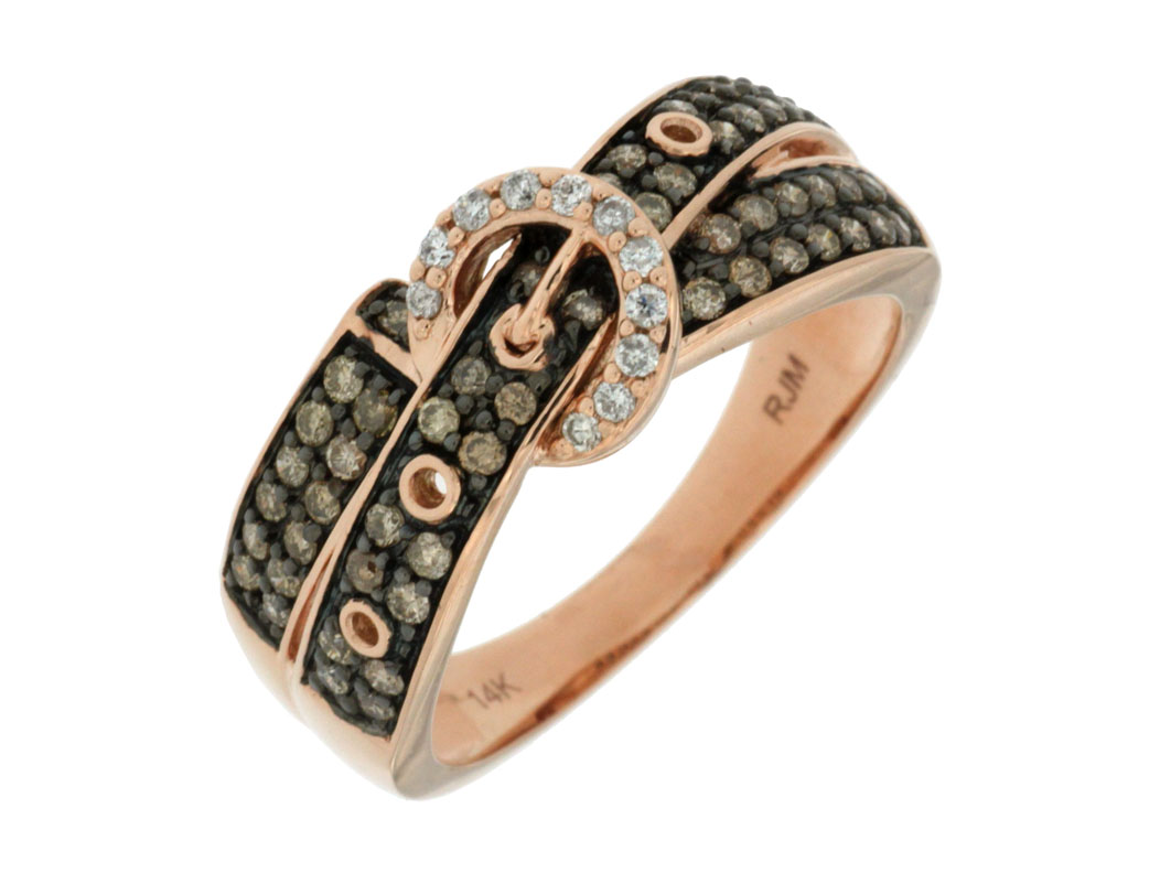 DIAMOND & MOCHA DIAMOND RING