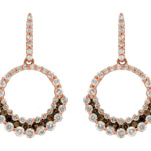 DIAMOND &MOCHA DIAMOND EARRING