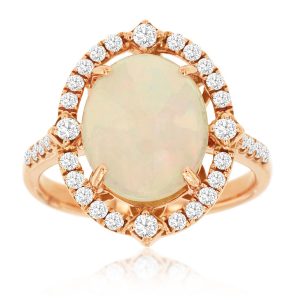 OPAL & DIAMOND RING